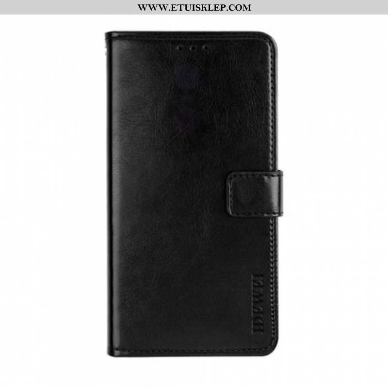 Etui Folio do Xiaomi Redmi Note 10 / 10S Imitacja Skóry Idewei